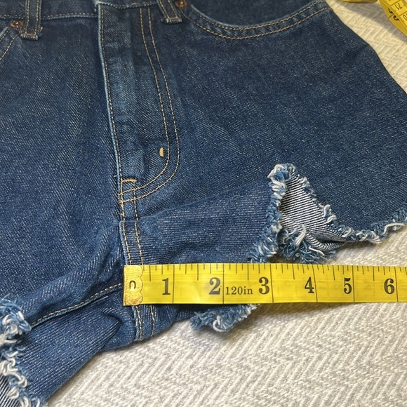 Premium Edwin Jean Shorts. Edwin Denim cutoffs. Size XS - Picture 8 of 11
